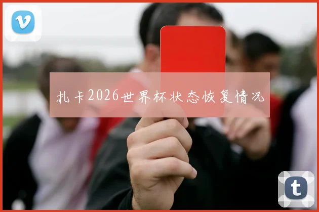 扎卡2026世界杯状态恢复情况