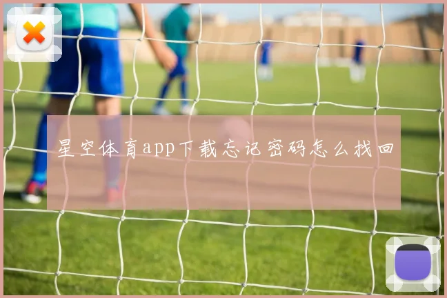 星空体育app下载忘记密码怎么找回